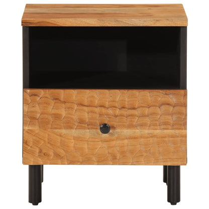vidaXL Nachttische 2 Stk. 40x33x46 cm Massivholz Akazie