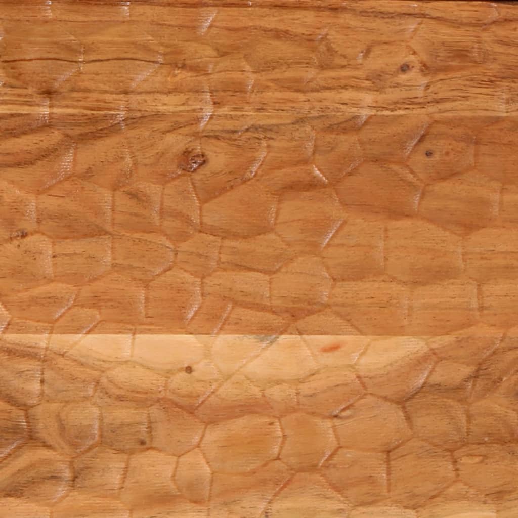 vidaXL Nachttische 2 Stk. 40x33x46 cm Massivholz Akazie