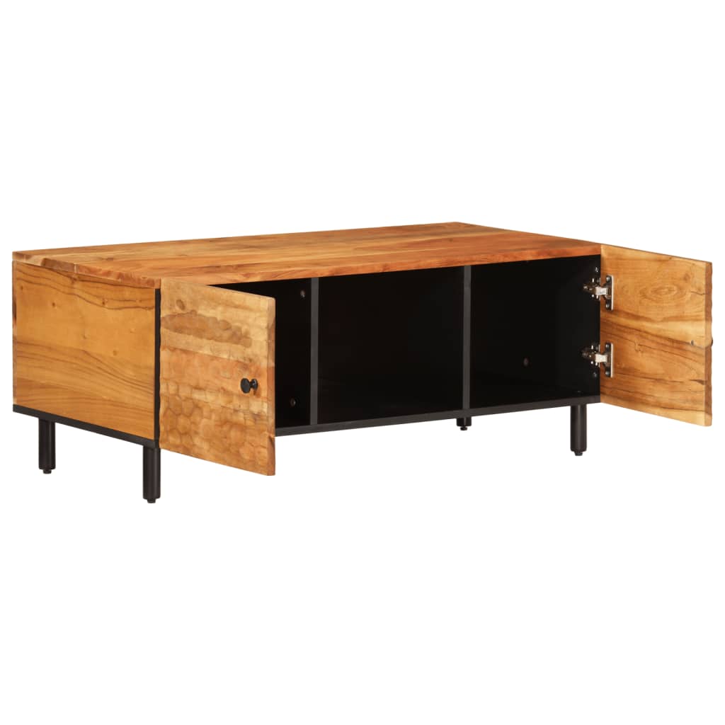 vidaXL Couchtisch 100x54x40 cm Massivholz Akazie