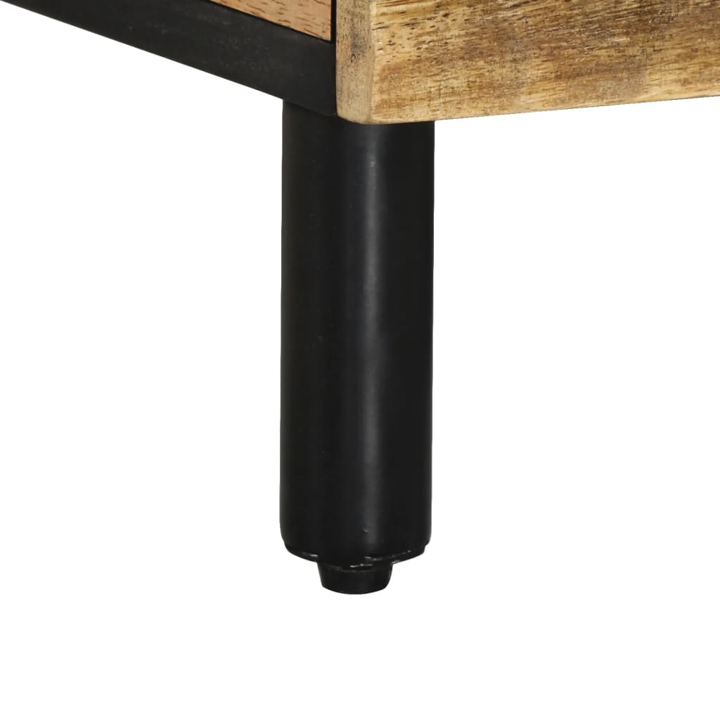 vidaXL Table basse 80x50x40 cm Bois de manguier massif