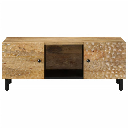 vidaXL Table basse 100x54x40 cm Bois de manguier massif