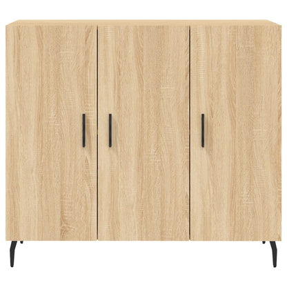 Sideboard Sonoma-Eiche 90x34x80 cm Holzwerkstoff