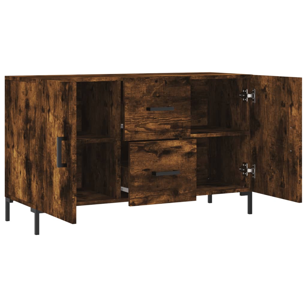 Sideboard Räuchereiche 100x36x60 cm Holzwerkstoff