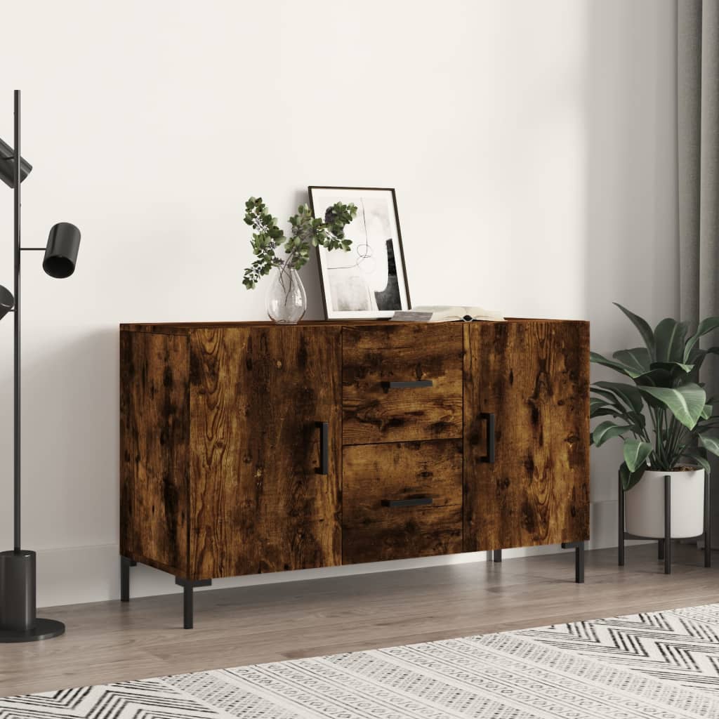 Sideboard Räuchereiche 100x36x60 cm Holzwerkstoff