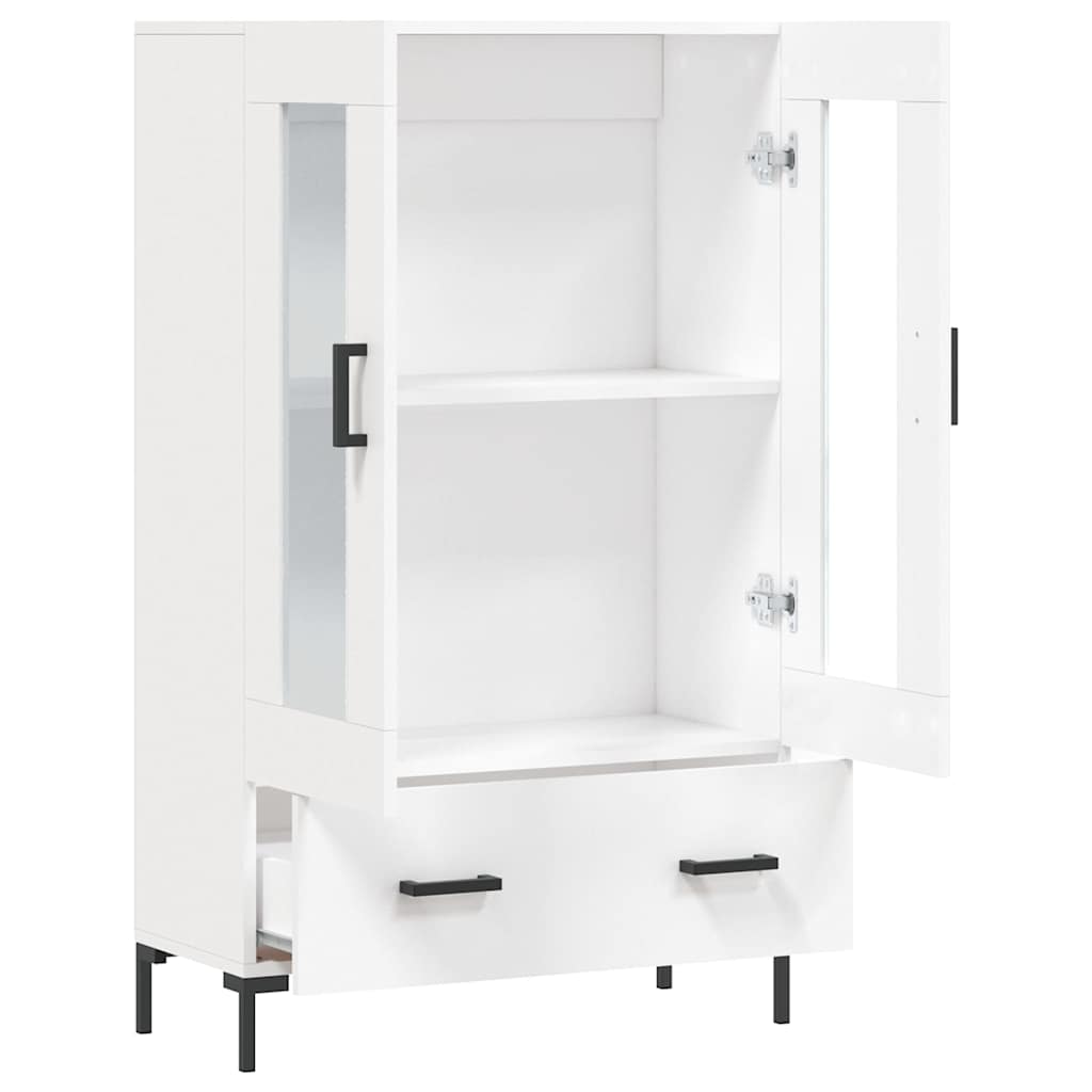 vidaXL Highboard Weiß 69,5x31x115 cm Holzwerkstoff