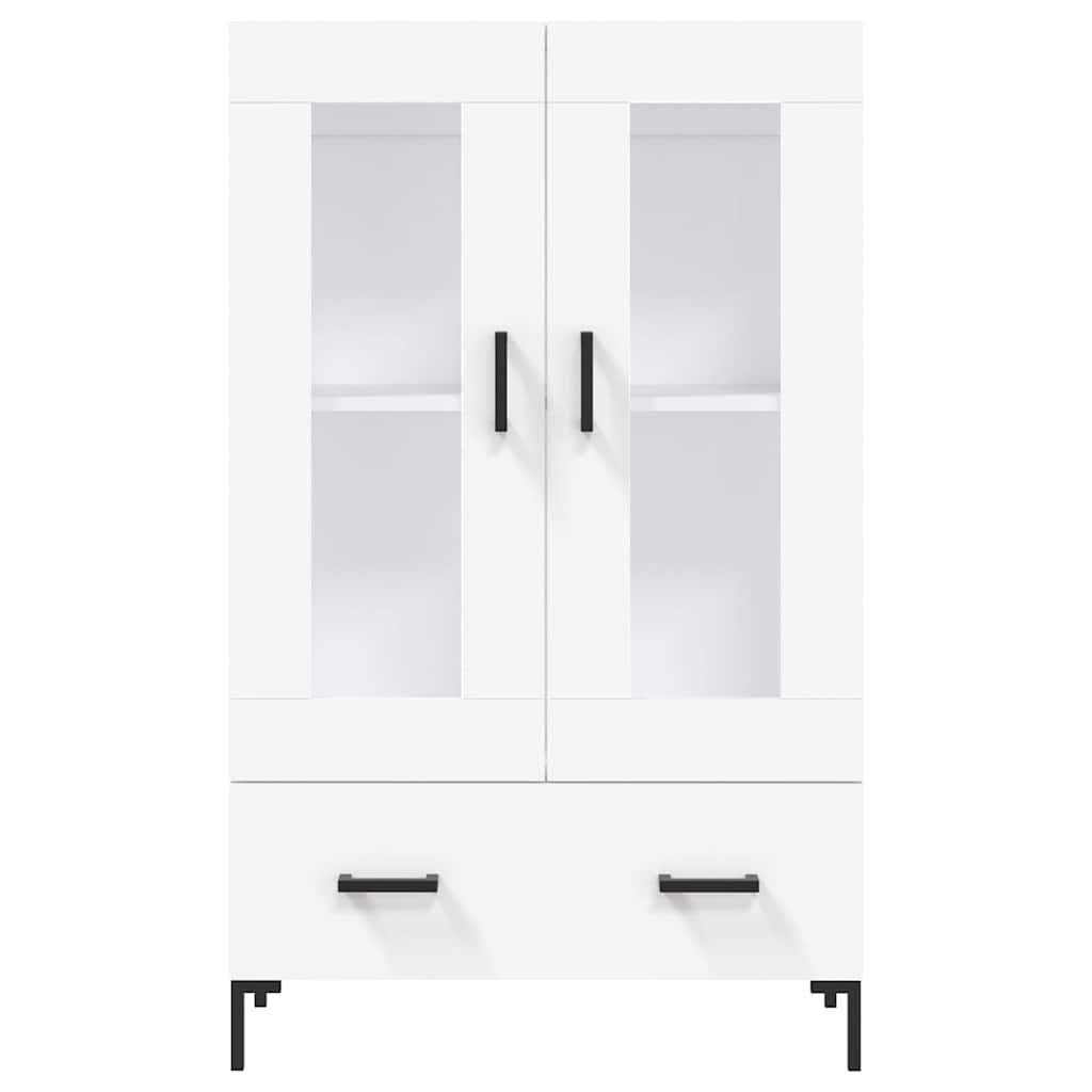 vidaXL Highboard Weiß 69,5x31x115 cm Holzwerkstoff