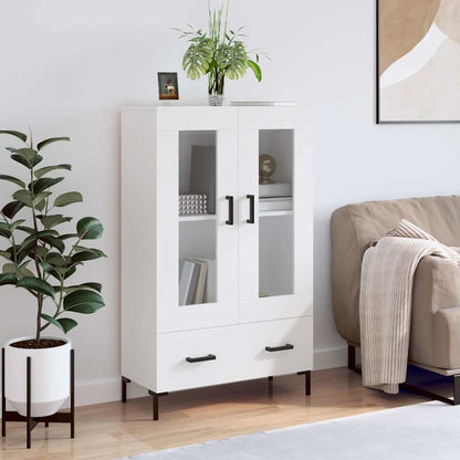 vidaXL Highboard Weiß 69,5x31x115 cm Holzwerkstoff