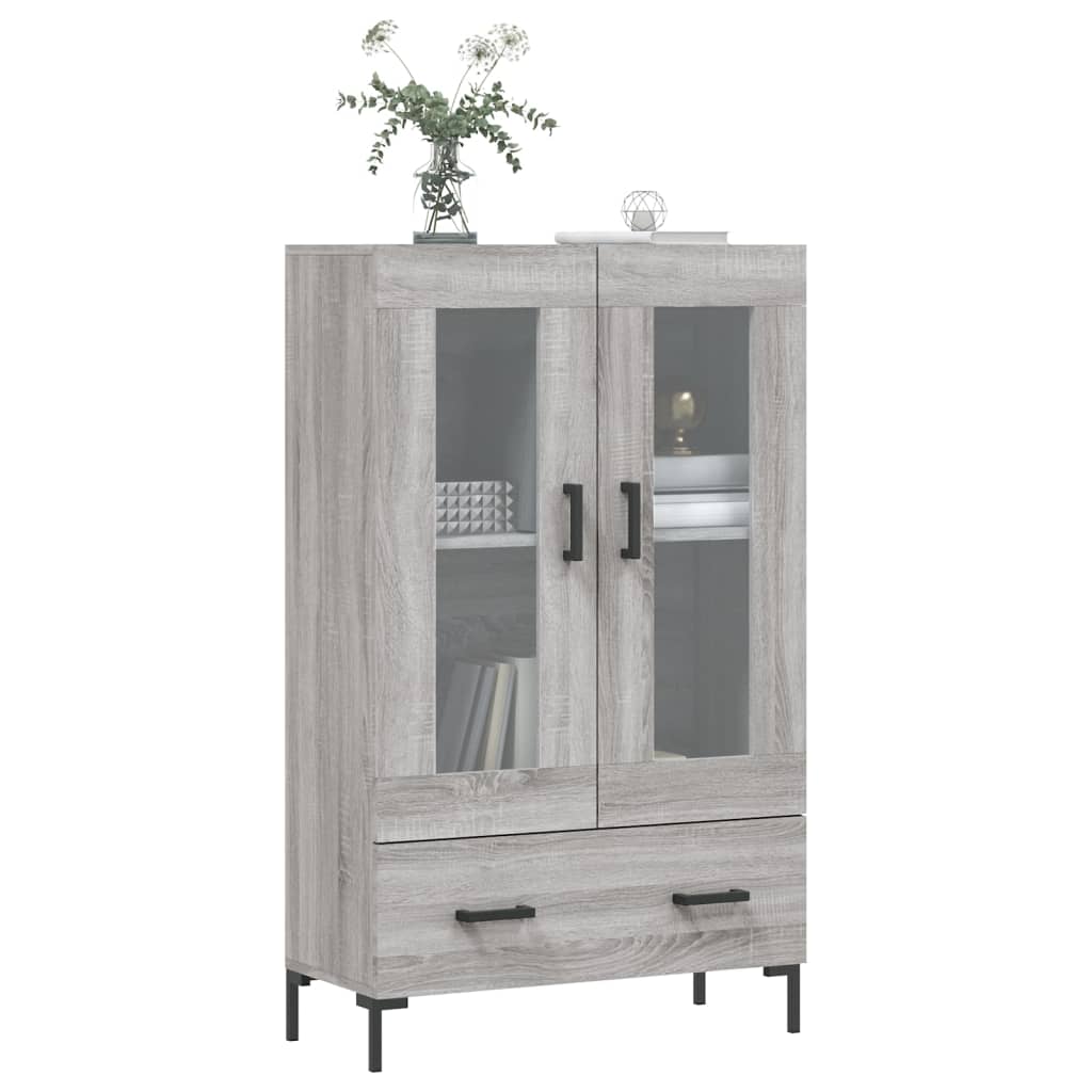 Highboard Grau Sonoma 69,5x31x115 cm Holzwerkstoff