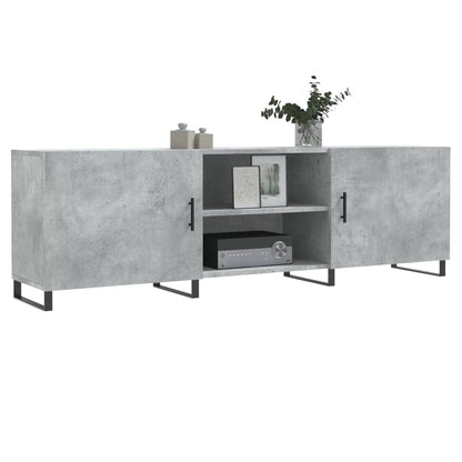 vidaXL TV-Schrank Betongrau 150x30x50 cm Holzwerkstoff