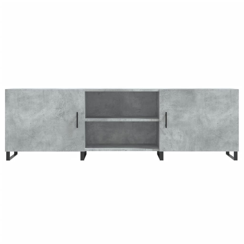 vidaXL TV-Schrank Betongrau 150x30x50 cm Holzwerkstoff