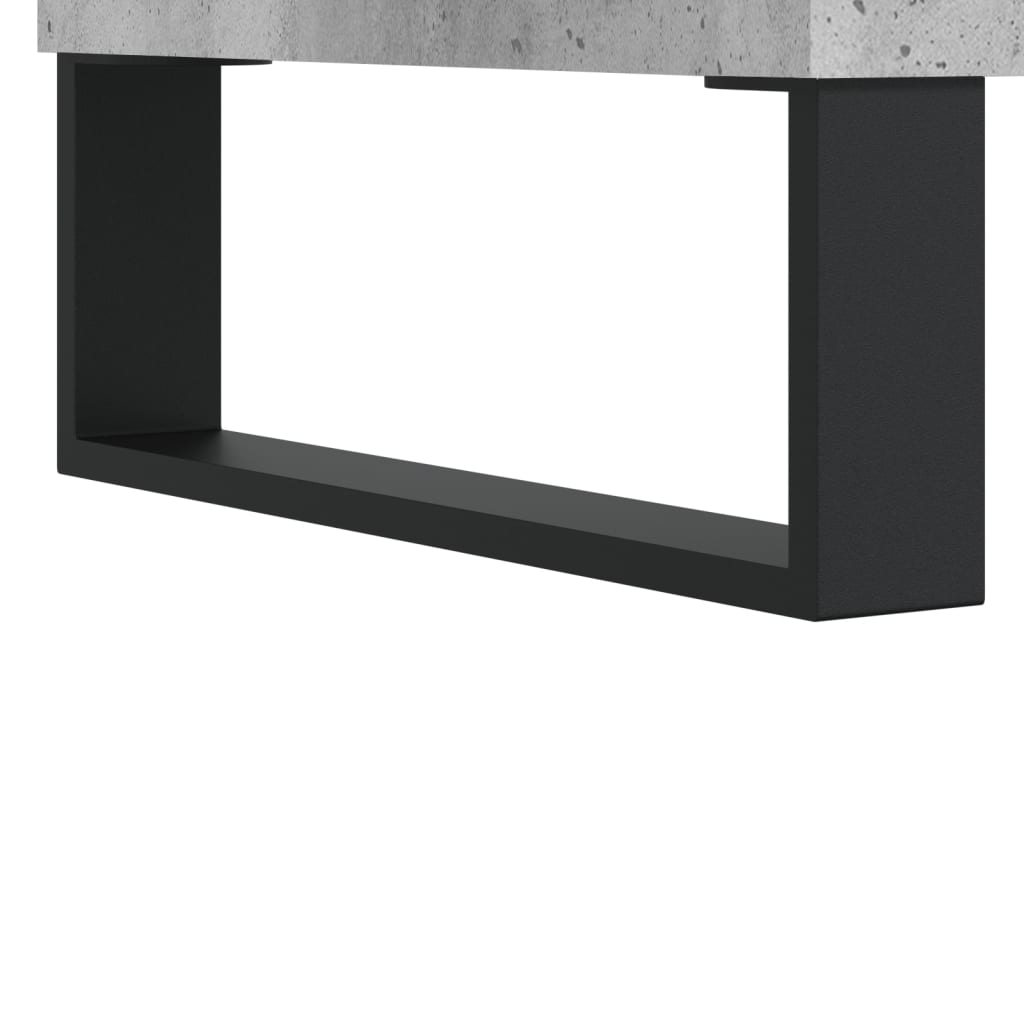 vidaXL TV-Schrank Betongrau 150x30x50 cm Holzwerkstoff