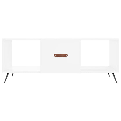 vidaXL Couchtisch Weiß 102x50x40 cm Holzwerkstoff