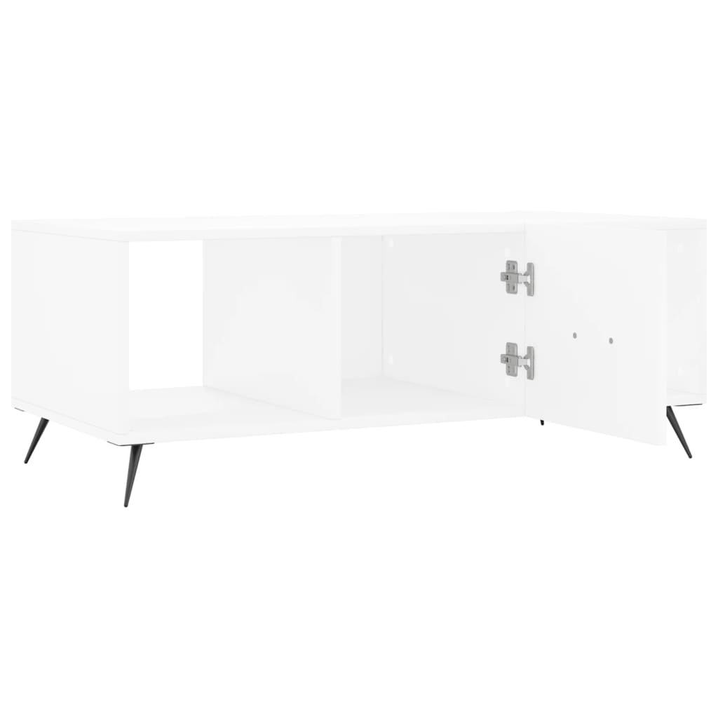 vidaXL Couchtisch Weiß 102x50x40 cm Holzwerkstoff