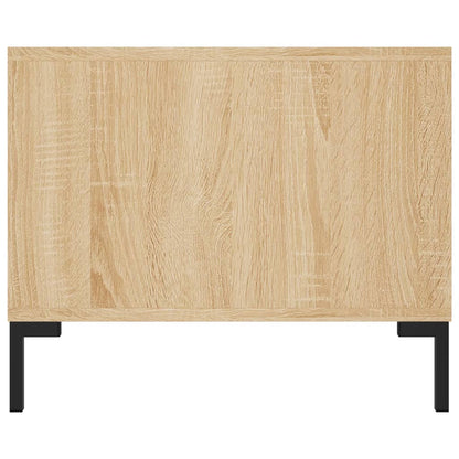 vidaXL Table basse chêne sonoma 102x50x40 cm, bois d'ingénierie