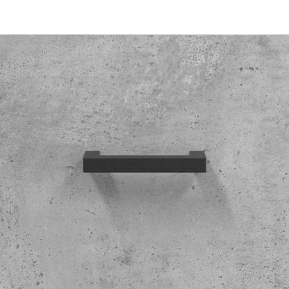 vidaXL Table basse gris béton 102x50x40 cm aggloméré