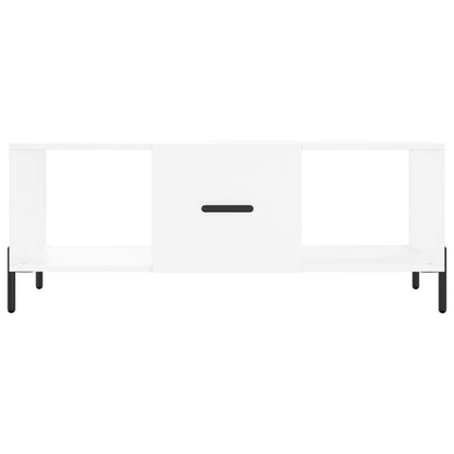 vidaXL Couchtisch Weiß 102x50x40 cm Holzwerkstoff
