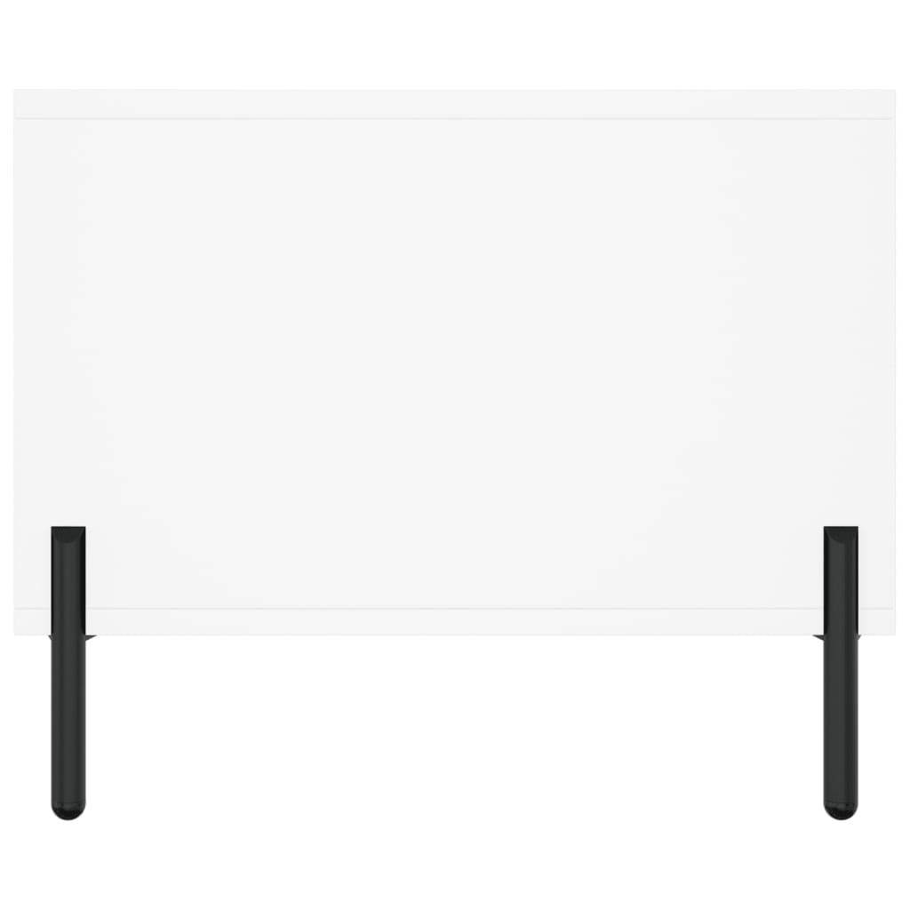 vidaXL Couchtisch Weiß 102x50x40 cm Holzwerkstoff