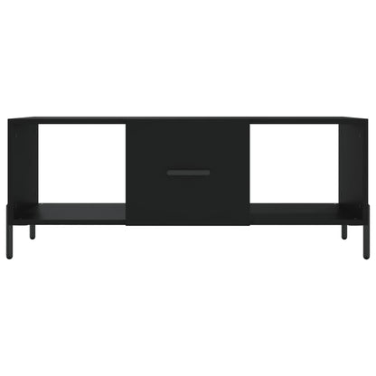 vidaXL Couchtisch Schwarz 102x50x40 cm Holzwerkstoff