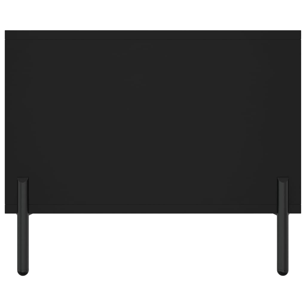 vidaXL Couchtisch Schwarz 102x50x40 cm Holzwerkstoff
