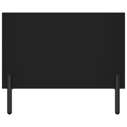 vidaXL Couchtisch Schwarz 102x50x40 cm Holzwerkstoff