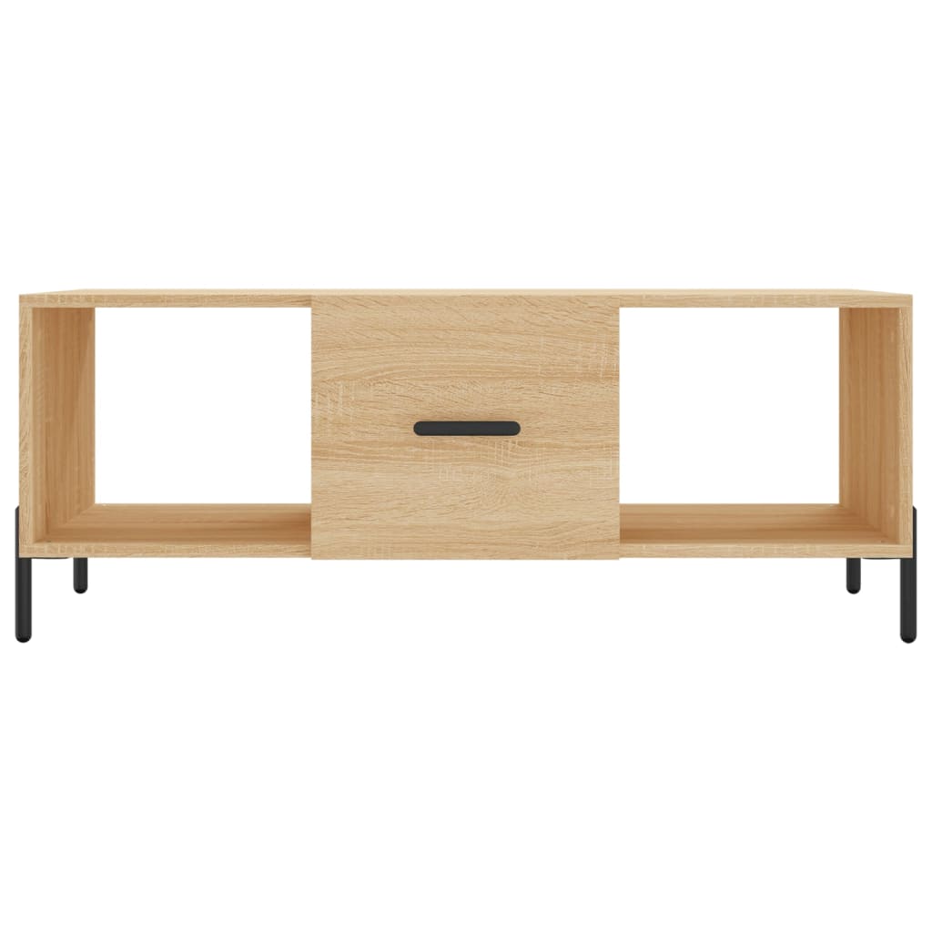 vidaXL Couchtisch Sonoma-Eiche 102x50x40 cm Holzwerkstoff