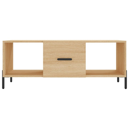 vidaXL Couchtisch Sonoma-Eiche 102x50x40 cm Holzwerkstoff