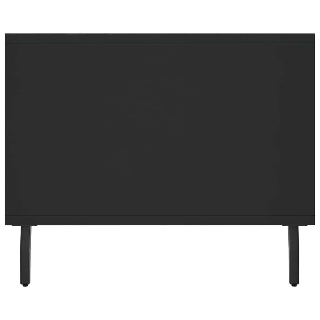 vidaXL Couchtisch Schwarz 102x50x40 cm Holzwerkstoff