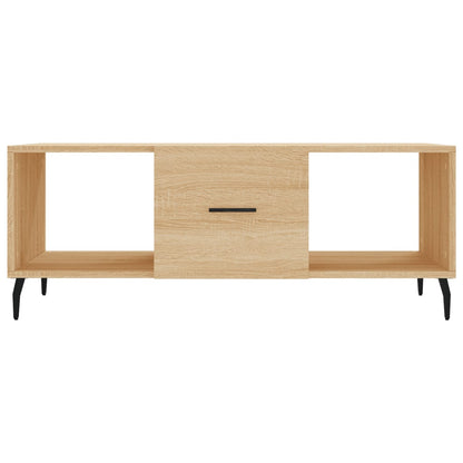vidaXL Couchtisch Sonoma-Eiche 102x50x40 cm Holzwerkstoff