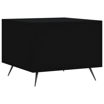 vidaXL Couchtische 2 Stk. Schwarz 50x50x40 cm Holzwerkstoff