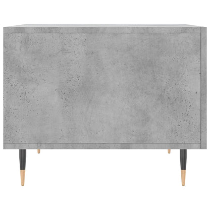 vidaXL Couchtische 2 Stk. Betongrau 50x50x40 cm Holzwerkstoff