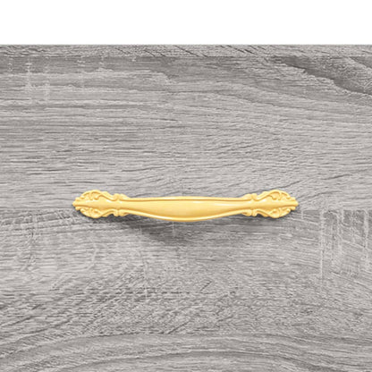 vidaXL Tables basses 2 pcs Gris Sonoma 50x50x40 cm Bois d'ingénierie