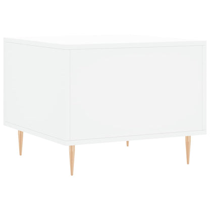 vidaXL Couchtisch Weiß 50x50x40 cm Holzwerkstoff