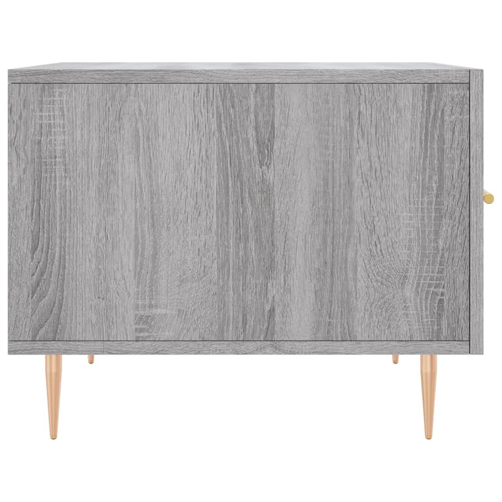vidaXL Couchtisch Grau Sonoma 50x50x40 cm Holzwerkstoff