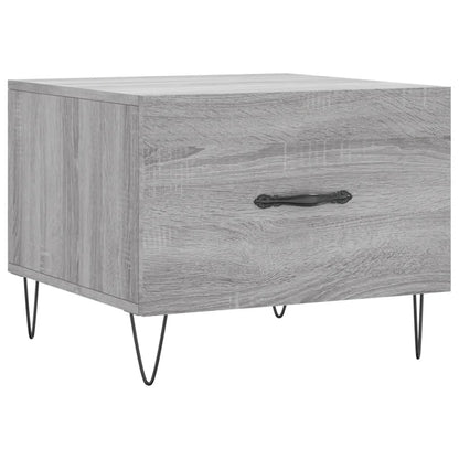 vidaXL Couchtisch Grau Sonoma 50x50x40 cm Holzwerkstoff
