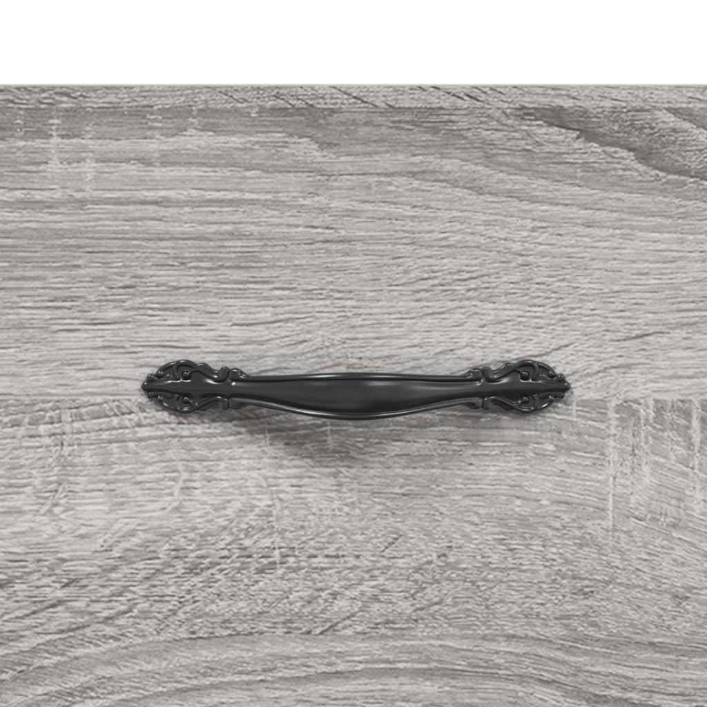 vidaXL Couchtisch Grau Sonoma 50x50x40 cm Holzwerkstoff