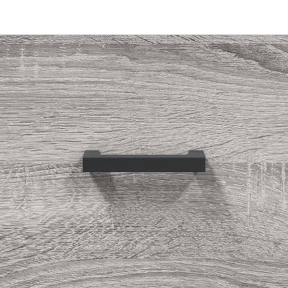 vidaXL Tables basses 2 pcs Gris Sonoma 50x50x40 cm Bois d'ingénierie