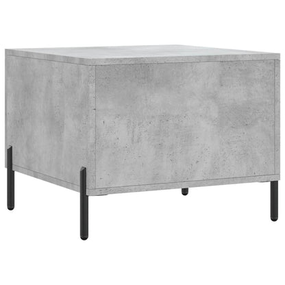 vidaXL Couchtisch Betongrau 50x50x40 cm Holzwerkstoff