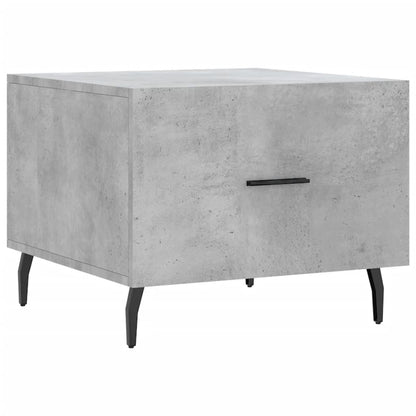 vidaXL Couchtisch Betongrau 50x50x40 cm Holzwerkstoff