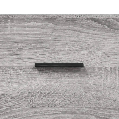 vidaXL Tables basses 2 pcs Gris Sonoma 50x50x40 cm Bois d'ingénierie