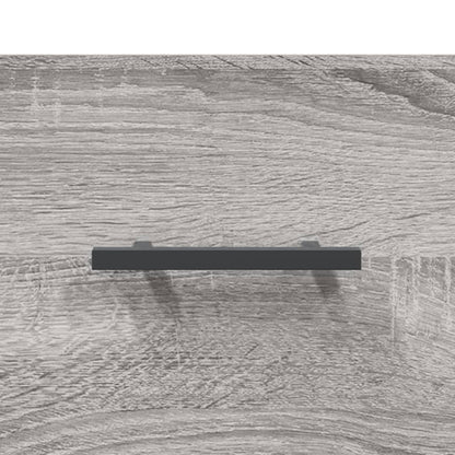 vidaXL Tables basses 2 pcs Gris Sonoma 50x50x40 cm Bois d'ingénierie