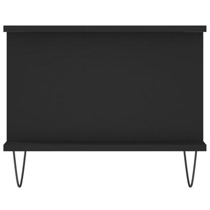 vidaXL Couchtisch Schwarz 90x50x40 cm Holzwerkstoff