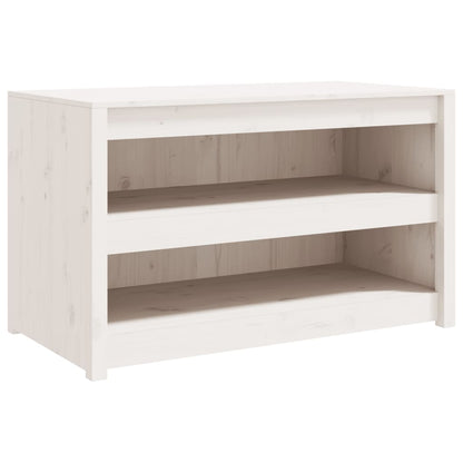 vidaXL Meuble de cuisine d'extérieur blanc 106x55x64 cm pin massif