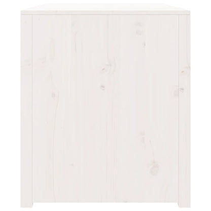 vidaXL Meuble de cuisine d'extérieur blanc 106x55x64 cm pin massif