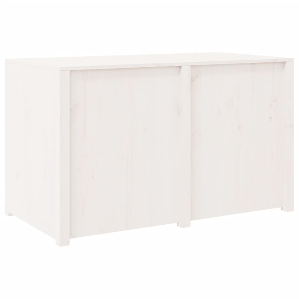 vidaXL Meuble de cuisine d'extérieur blanc 106x55x64 cm pin massif