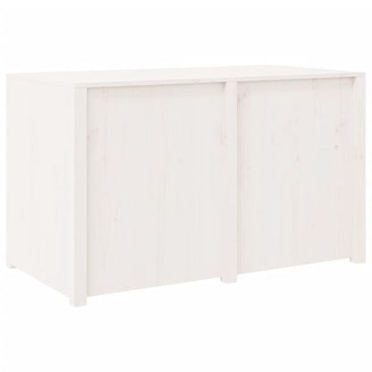 vidaXL Meuble de cuisine d'extérieur blanc 106x55x64 cm pin massif