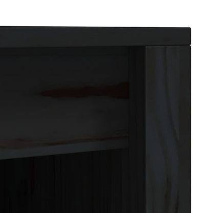vidaXL Outdoor-Küchenschrank Schwarz 55x55x92 cm Massivholz Kiefer