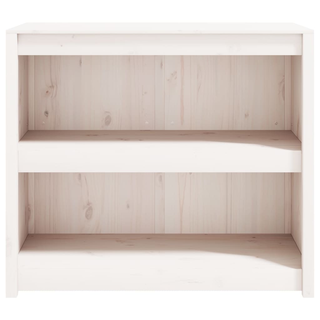 vidaXL Meuble bas de cuisine d'extérieur blanc 106x55x92 cm Bois de pin massif