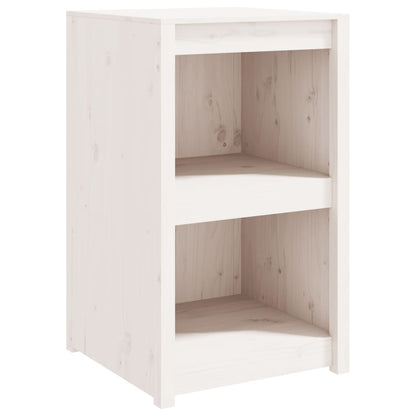 vidaXL Meuble de cuisine d'extérieur Blanc 55x55x92 cm Bois de pin massif