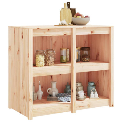 vidaXL Outdoor-Küchenschrank 106x55x92 cm Massivholz Kiefer