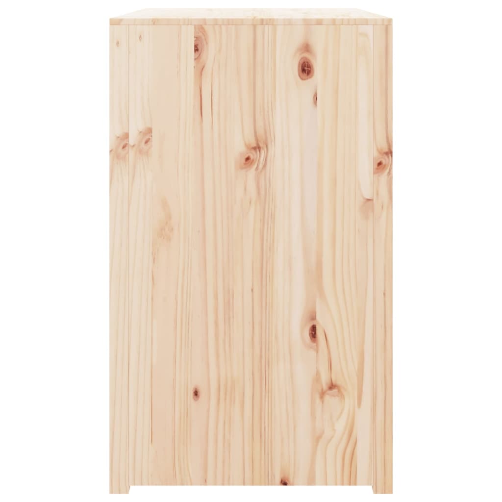 vidaXL Outdoor-Küchenschrank 106x55x92 cm Massivholz Kiefer